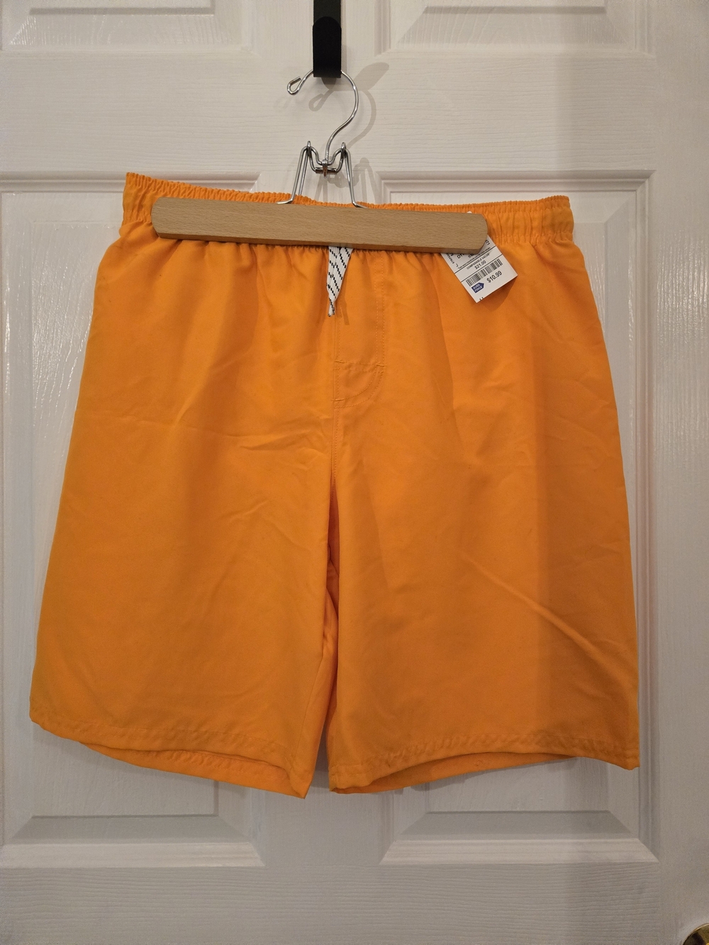 Bright Orange Boy's Swim Shorts
